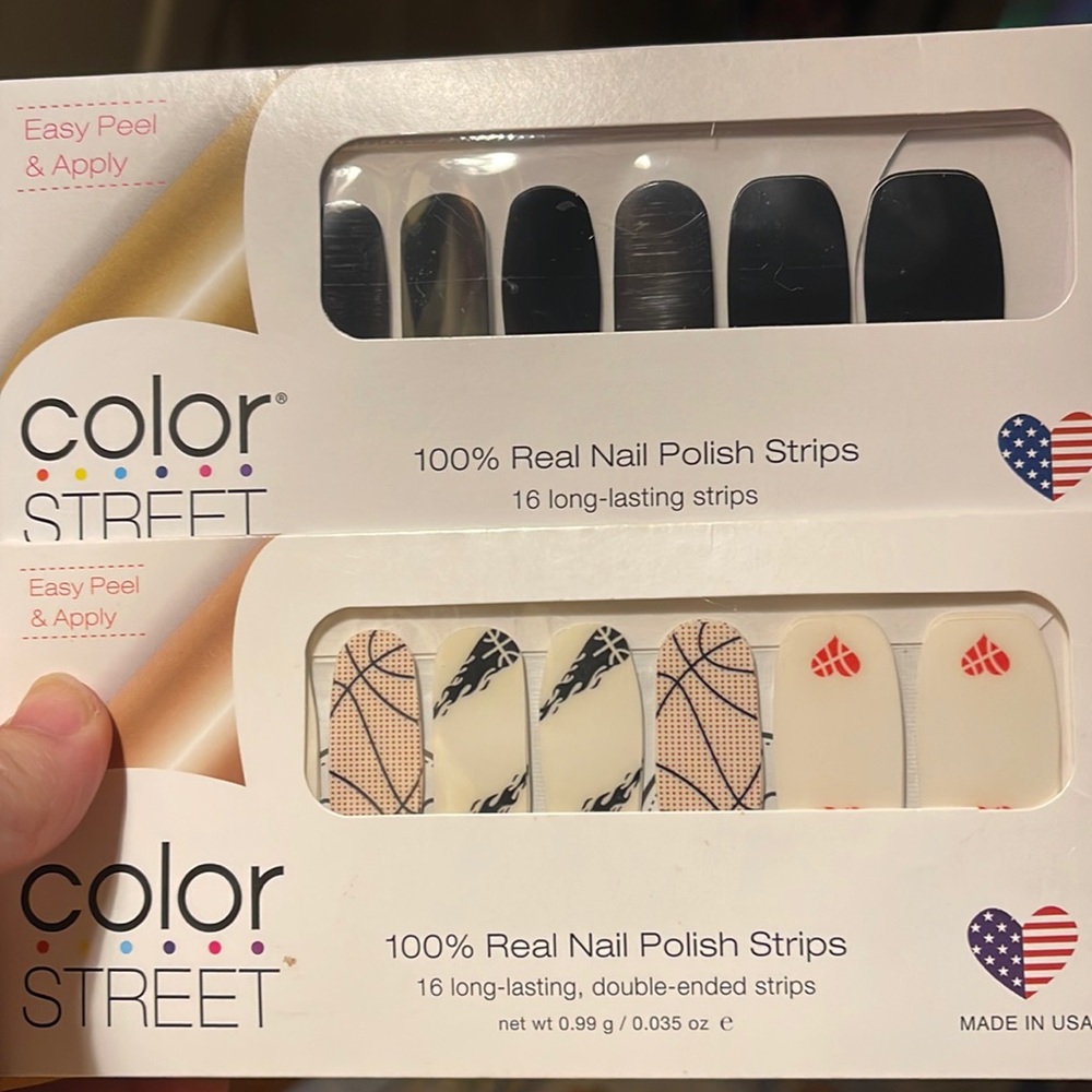 2new never opened sets of Color Street nail polish strips